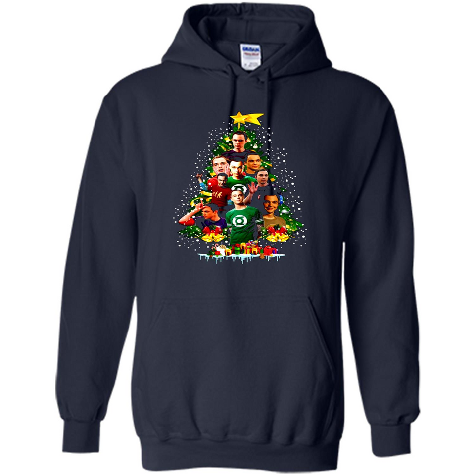 Sheldon Cooper Christmas tree sweater PINGPONG