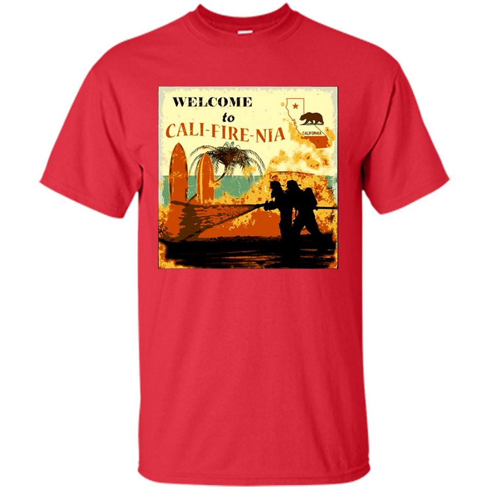 Paradise California Camp Fire Youth T-Shirt PINGPONG - Shirt