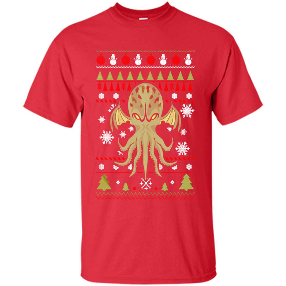 Octopus Ugly Sweater Christmas - Shirt
