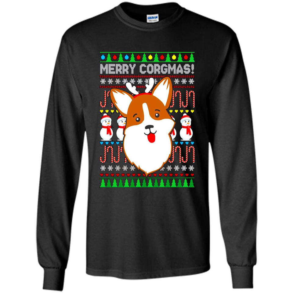 Merry Corgmas Christmas sweater PINGPONG