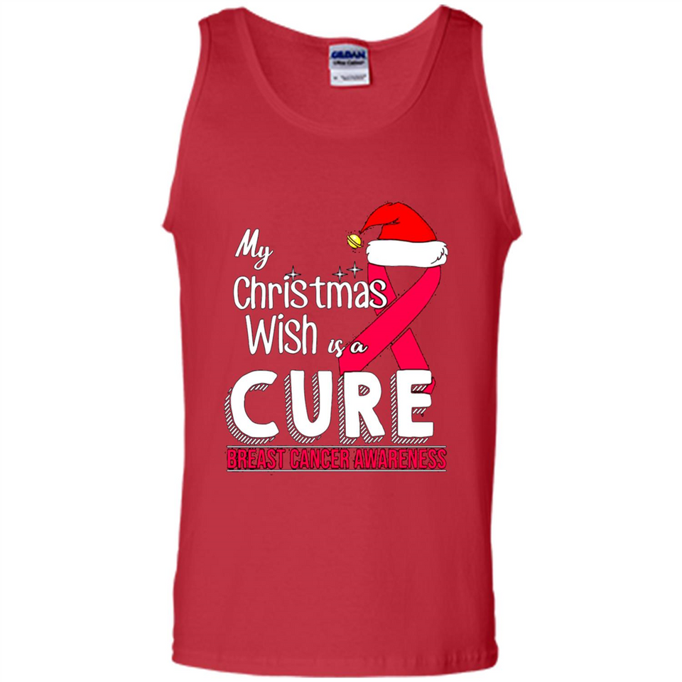 My Christmas Wish Is A Cure Breast Cancer Awareness sweater PINGPONG