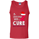 My Christmas Wish Is A Cure Breast Cancer Awareness sweater PINGPONG