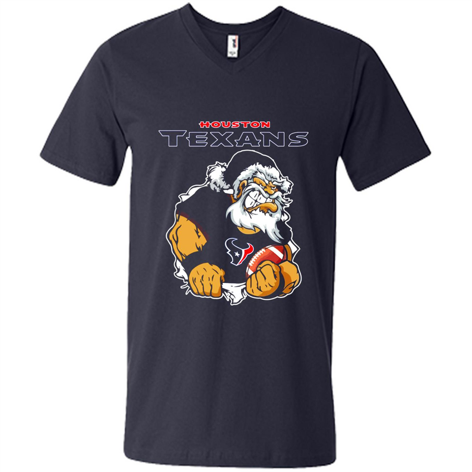 Grumpy Santa Claus Houston Texans Football Team PINGPONG