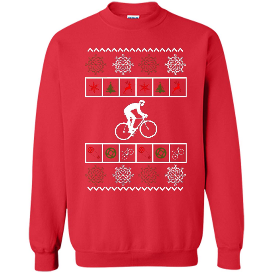 Christmas Ugly Sweater Best Cycling Ugly Christmas Sweater - Sweatshirt