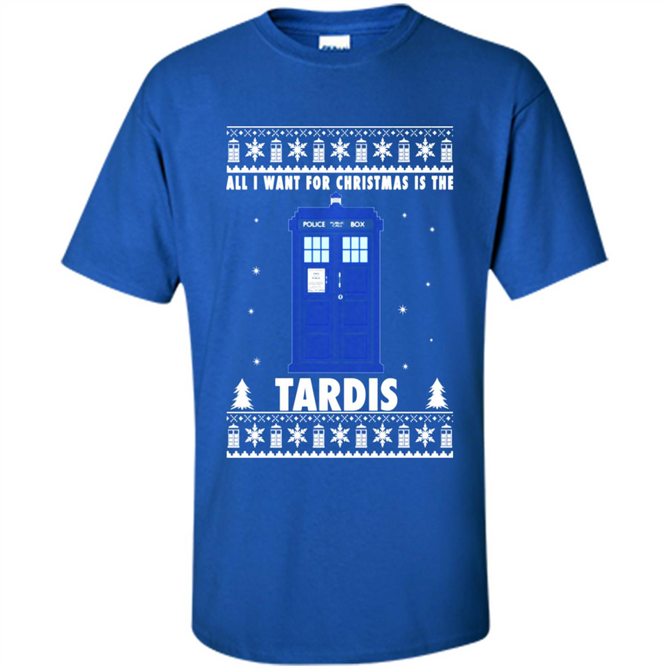 All I Want For Christmas Is The Tardis Ugly PINGPONG