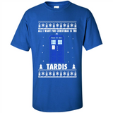 All I Want For Christmas Is The Tardis Ugly PINGPONG