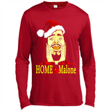 Home Malone Shirt Post Malone Christmas Sweatshirt - Canvas Long Sleeve T-Shirt