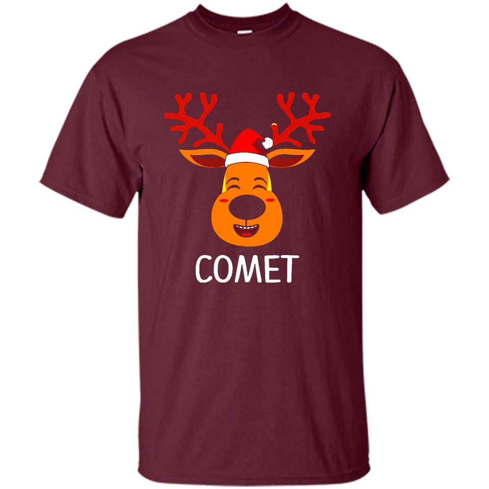 Comet Santa Claus Funny Xmas Holiday T-Shirt - Shirt
