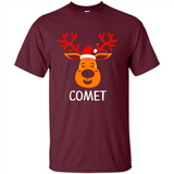 Comet Santa Claus Funny Xmas Holiday T-Shirt - Shirt