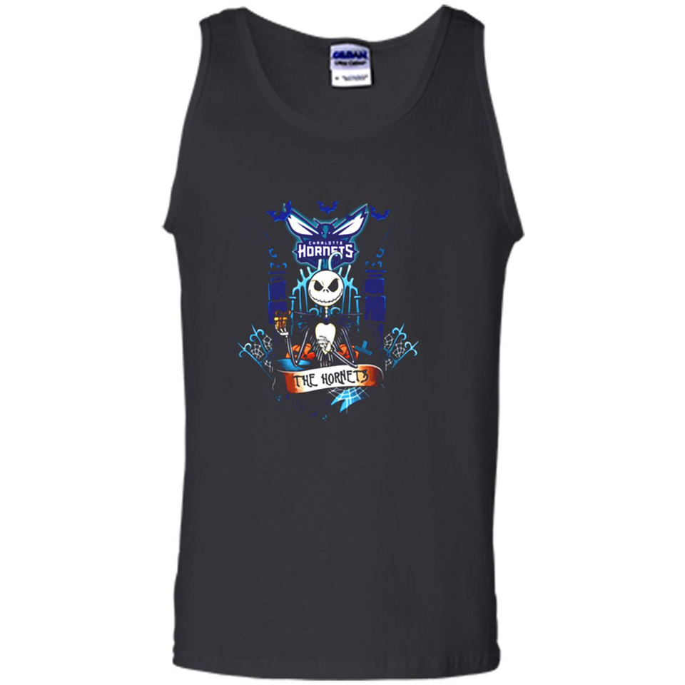 Charlotte Hornets Halloween The Nightmare Before Christmas - Tank Top