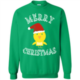 Bird Santa Merry Christmas T-Shirt - Birds Watchers Xmas - Sweatshirt