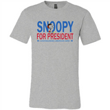 Snoopy for President - Canvas Unisex T-Shirt