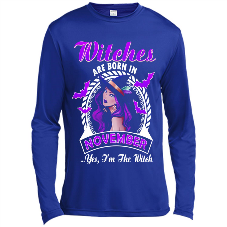 Witches Are Born In November Halloween