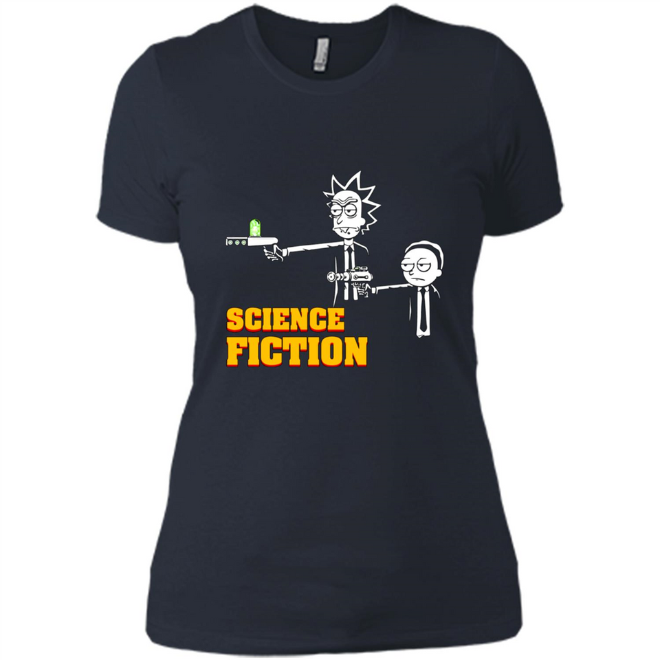 Science Fiction Rick and Morty Pulp Fiction