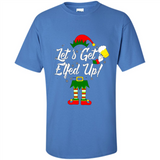 Let's Get Elfed Up Drinking Beer Christmas PINGPONG