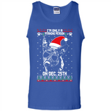 Morning Person Dutch Shepherd Funny Xmas - Tank Top