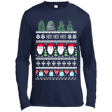 Ugly Merry Christmas Tree Santa Snowflakes