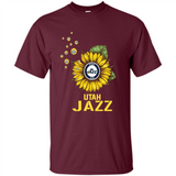 Utah Jazz Basketball Sunflower