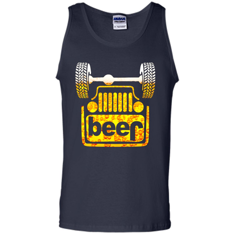 Jeep Reverse Beer Off Roading Funny Drinking