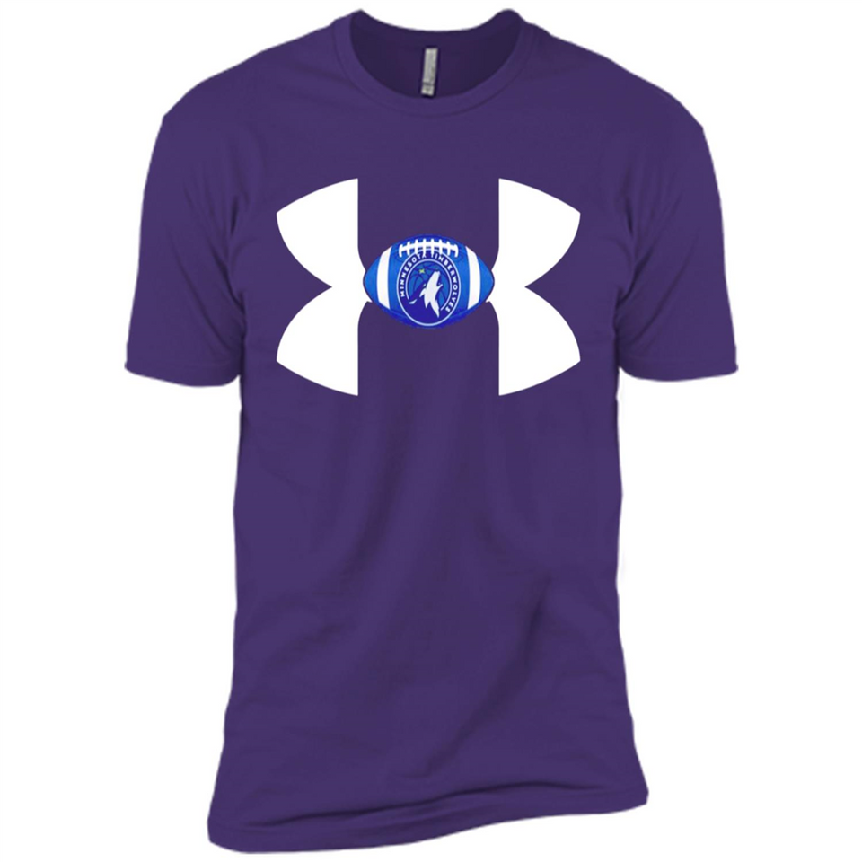 MinnesotaTimberwolves Under Armour Logo - Premium Short Sleeve T-Shirt