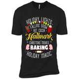Holiday Lights Falling Snow Hot Cocoa Hallmark Christmas movie