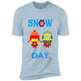 Snow Day Shirt For Chicago Cubs Vs Minion Fans pingpong