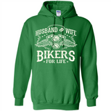 Husband & Wife Biker For Life Couple