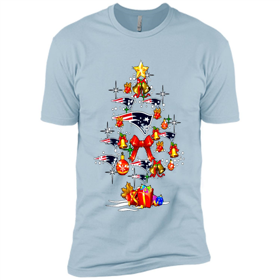 New England Patriots Christmas Tree sweater PINGPONG