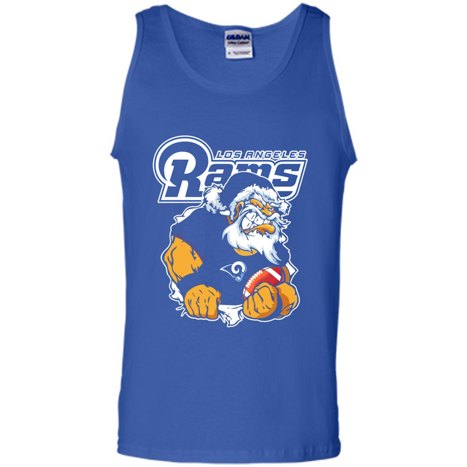 Grumpy Santa Claus Los Angeles Rams Football Team PINGPONG
