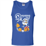 Grumpy Santa Claus Los Angeles Rams Football Team PINGPONG