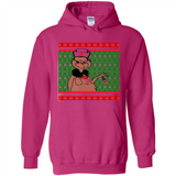 Grinch Nurse Ugly Christmas Sporty T-Shirt PINGPONG - Hoodie