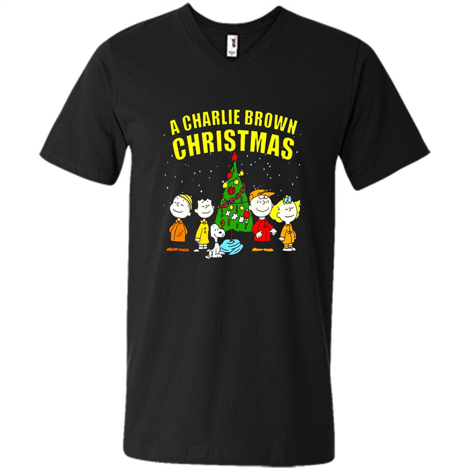 Peanuts Charlie Brown Christmas Special Sweatshirt - Men's V-Neck