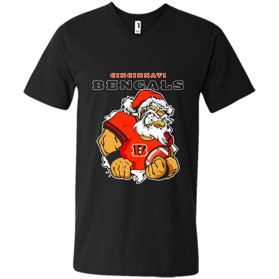 Grumpy Santa Claus Cincinnati Bengals Football Team PINGPONG
