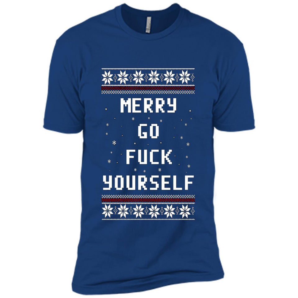 Merry go fuck yourself Christmas sweatshirt PINGPONG