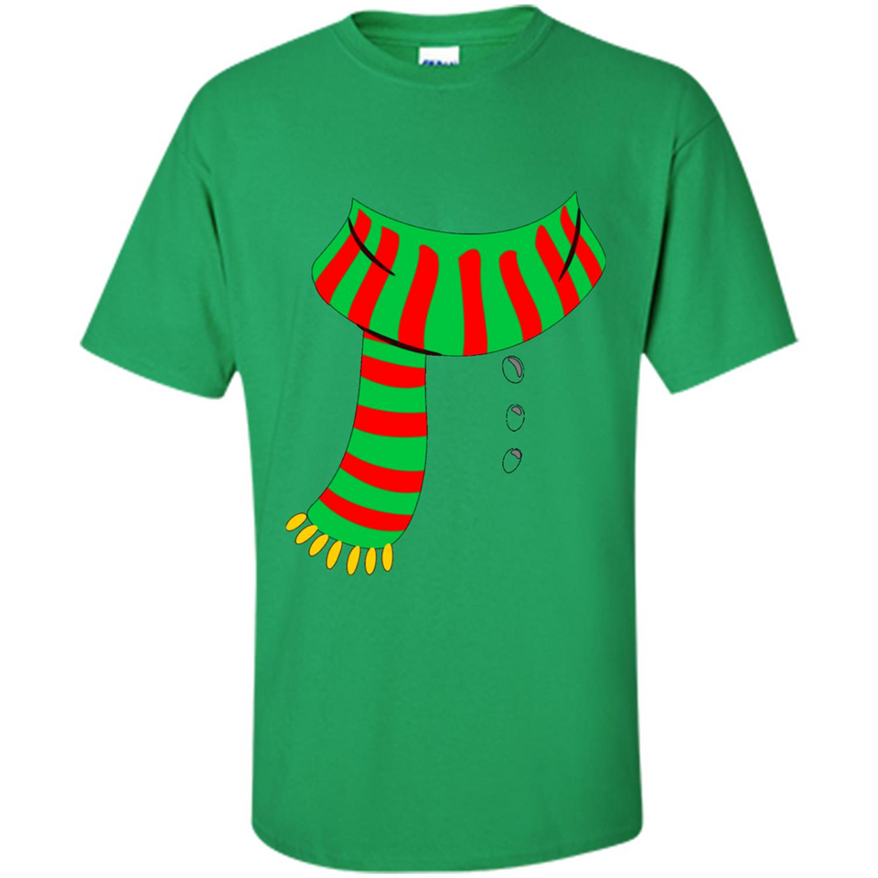 Snowman Scarf Costume T-shirt Christmas