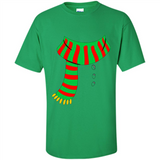 Snowman Scarf Costume T-shirt Christmas