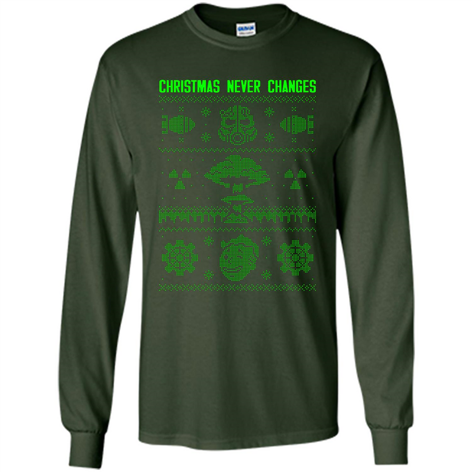 Christmas Ugly Sweater Christmas Never Changes Star Wars - Long Sleeve T-Shirt