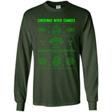 Christmas Ugly Sweater Christmas Never Changes Star Wars - Long Sleeve T-Shirt