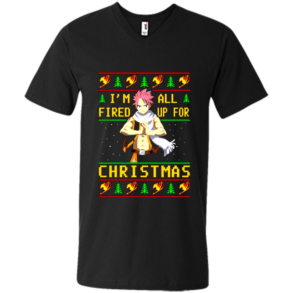 Natsu I’m all fired up for Christmas ugly sweatshirt PINGPONG
