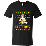 Natsu I’m all fired up for Christmas ugly sweatshirt PINGPONG
