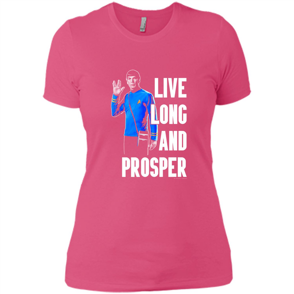 Live Long And Prosper Mr. Spock Star Trek PINGPONG