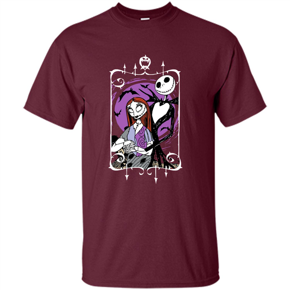 Disney Nightmare Before Christmas Jack And Sally T-Shirt - Shirt