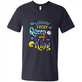 Nightmare Before Christmas Shirt - Sally Glitter Shirt - Every Queen needs a King PINGPONG