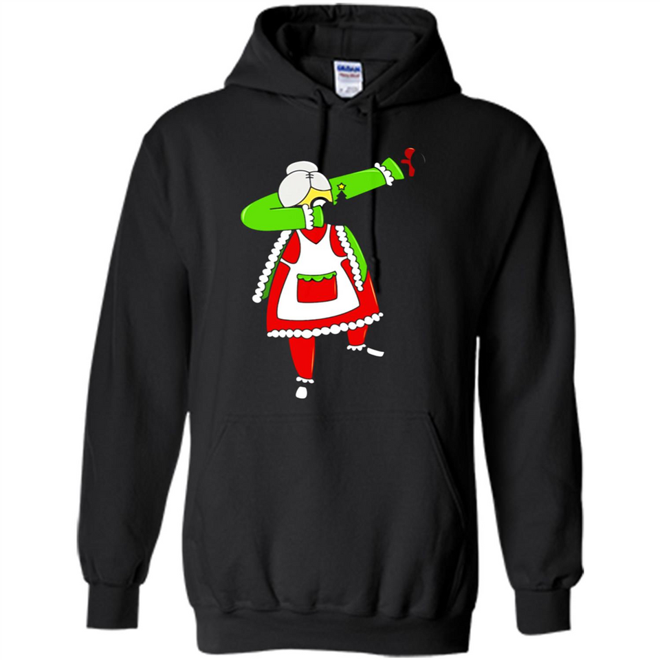 Funny Dabbing Mrs. Santa Claus Christmas Dab - Hoodie