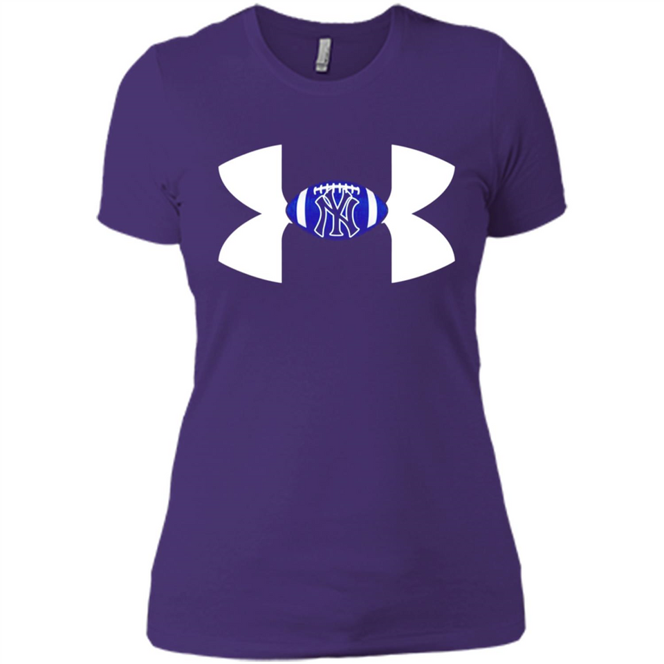 New York Yankees Under Armour Logo - Ladies' Boyfriend T-Shirt