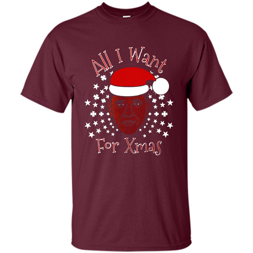 Obama All I Want For Xmas T Shirt PINGPONG - Shirt