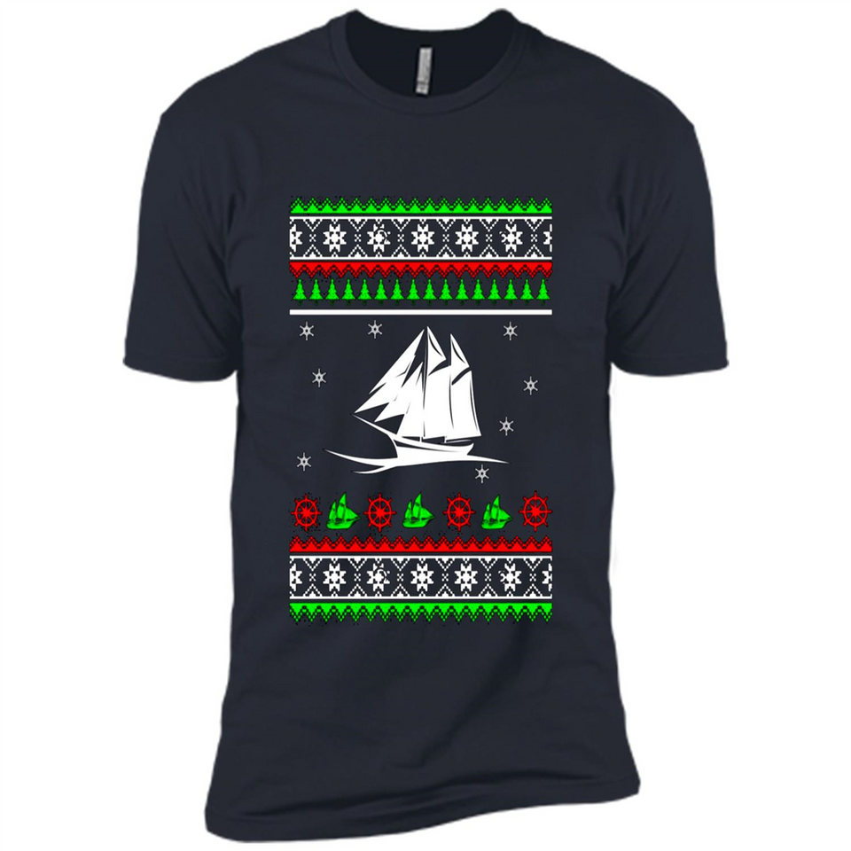 Nautical Anchor Ugly Christmas sweater PINGPONG