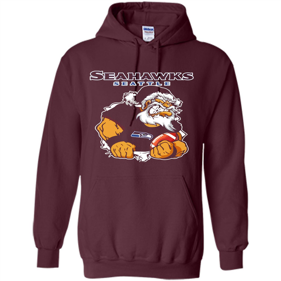 Grumpy Santa Claus Seahawks Seattle Football Team PINGPONG