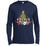 The Beatles chibi Christmas - Canvas Long Sleeve T-Shirt
