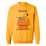 Snoopy Word - Sweatshirt
